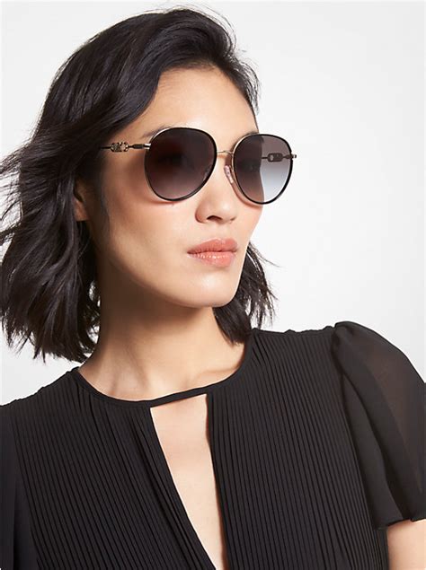 michael kors aviators sale|Michael Kors aviator sunglasses women.